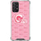 NFL Los Angeles Rams Pink Logo Blast Galaxy A72 5G Clear Case